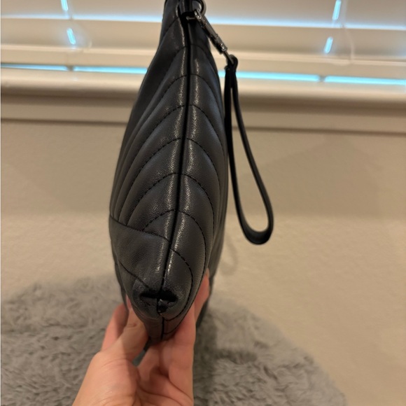 Tory Burch Black Quilted Pouch - Picture 4 of 10